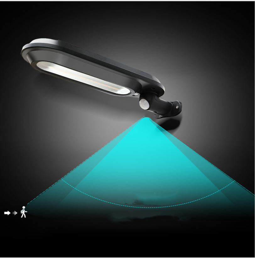 Aplique solar de pared con sensor de movimiento para exteriores