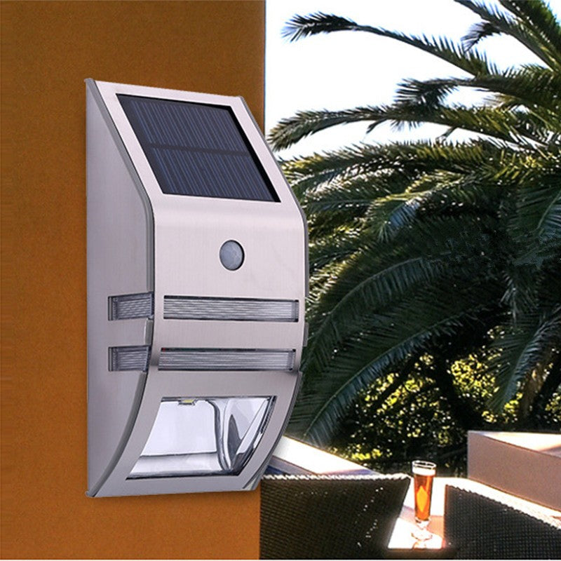 Solar-Wandleuchte mit Bewegungsmelder