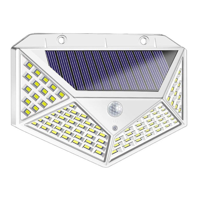 Solar-Bewegungsmelder-Außenleuchte mit 100 LEDs