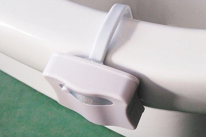 8-Color LED Toilet Light with Motion Sensor Night Lamp