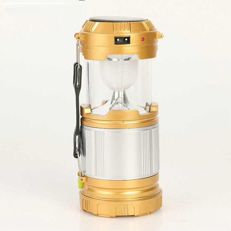 Linterna de camping solar - Luz de emergencia plegable