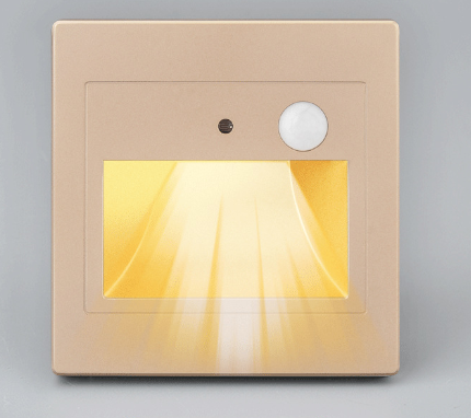 Lámpara LED de pared interior con sensor de movimiento (unidad individual)