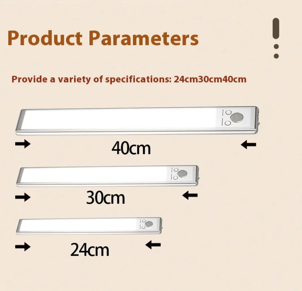 Wireless Motion Sensor LED Light Bars