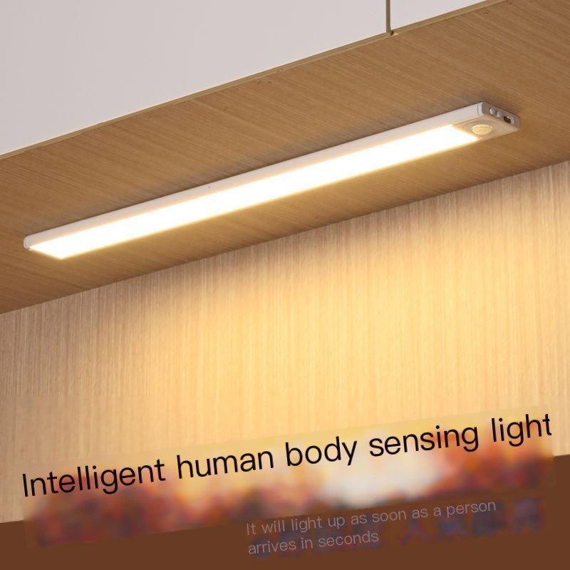 Fina luz LED recargable con sensor de movimiento para el hogar