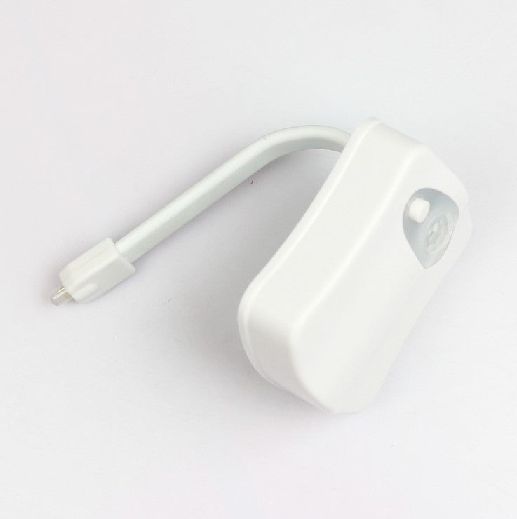 8-Color LED Toilet Light with Motion Sensor Night Lamp