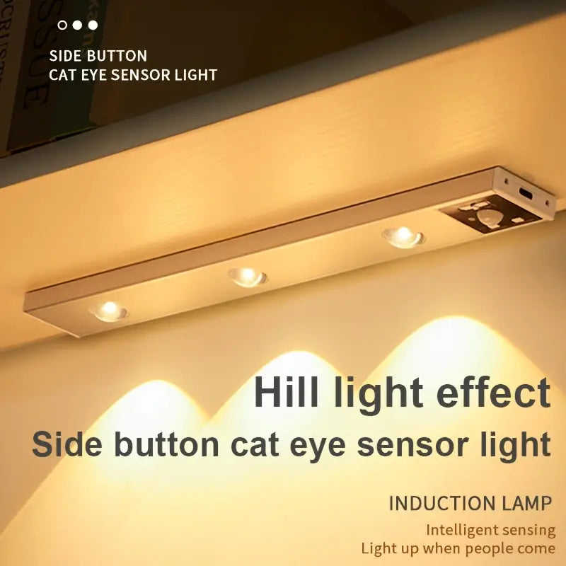 Ultra Thin LED Motion Sensor Cabinet Light (1pc)